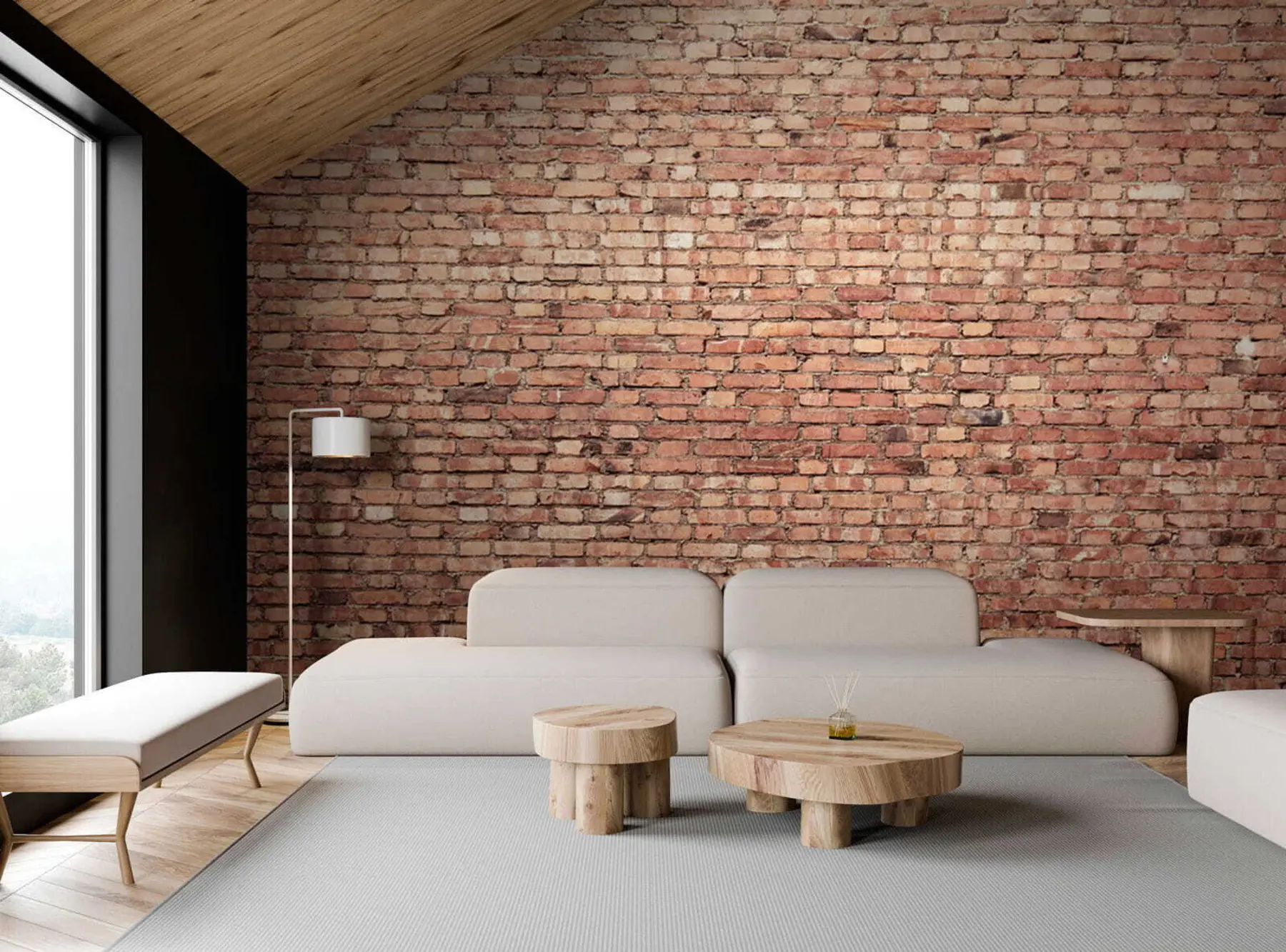 fototapet Maro, lemn și dreptunghi u53032