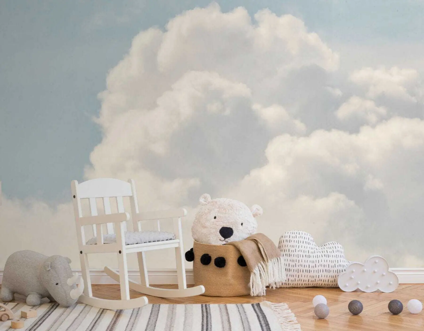 fototapet Nori pufoși u51247