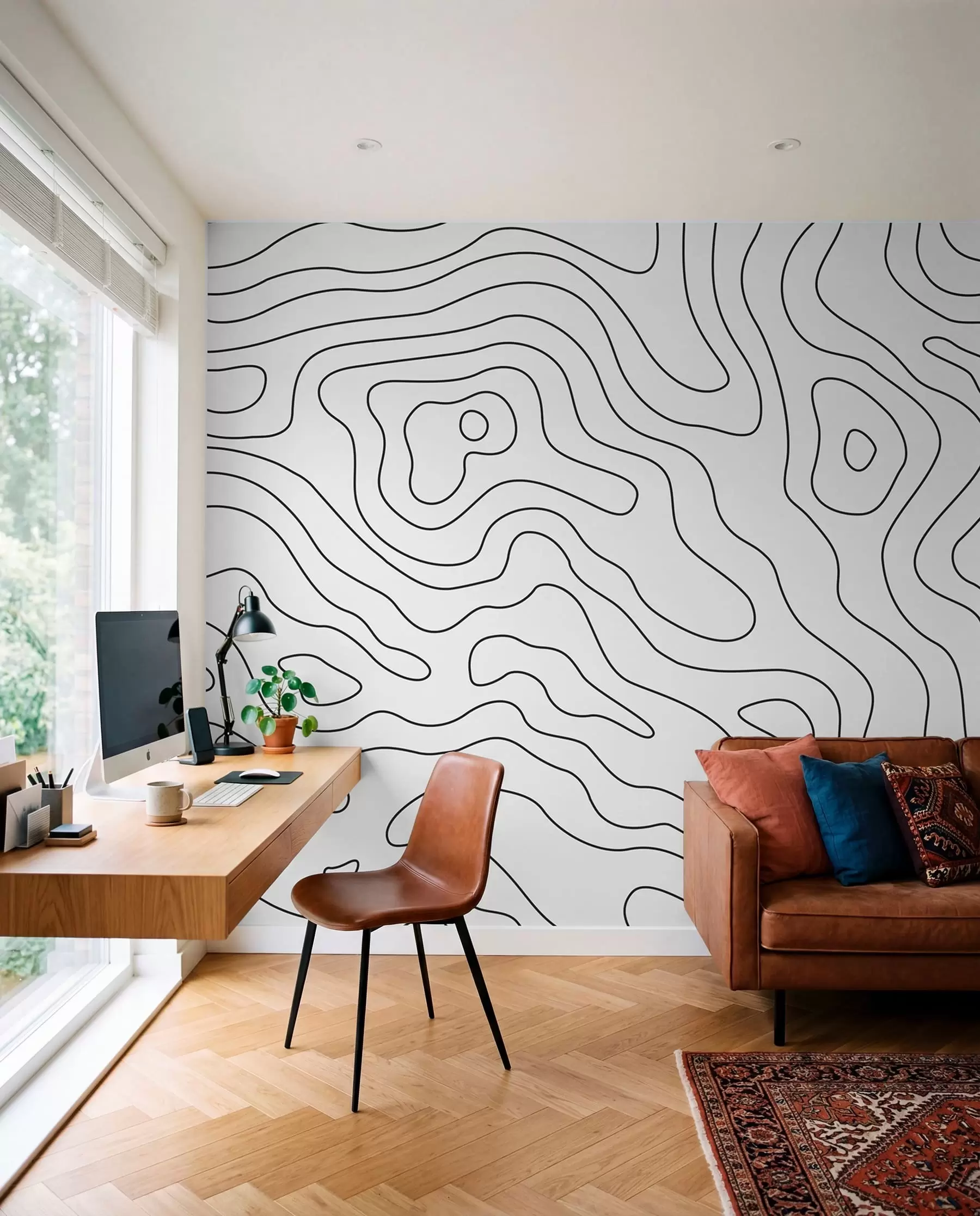 fototapet hartă topografică u70650