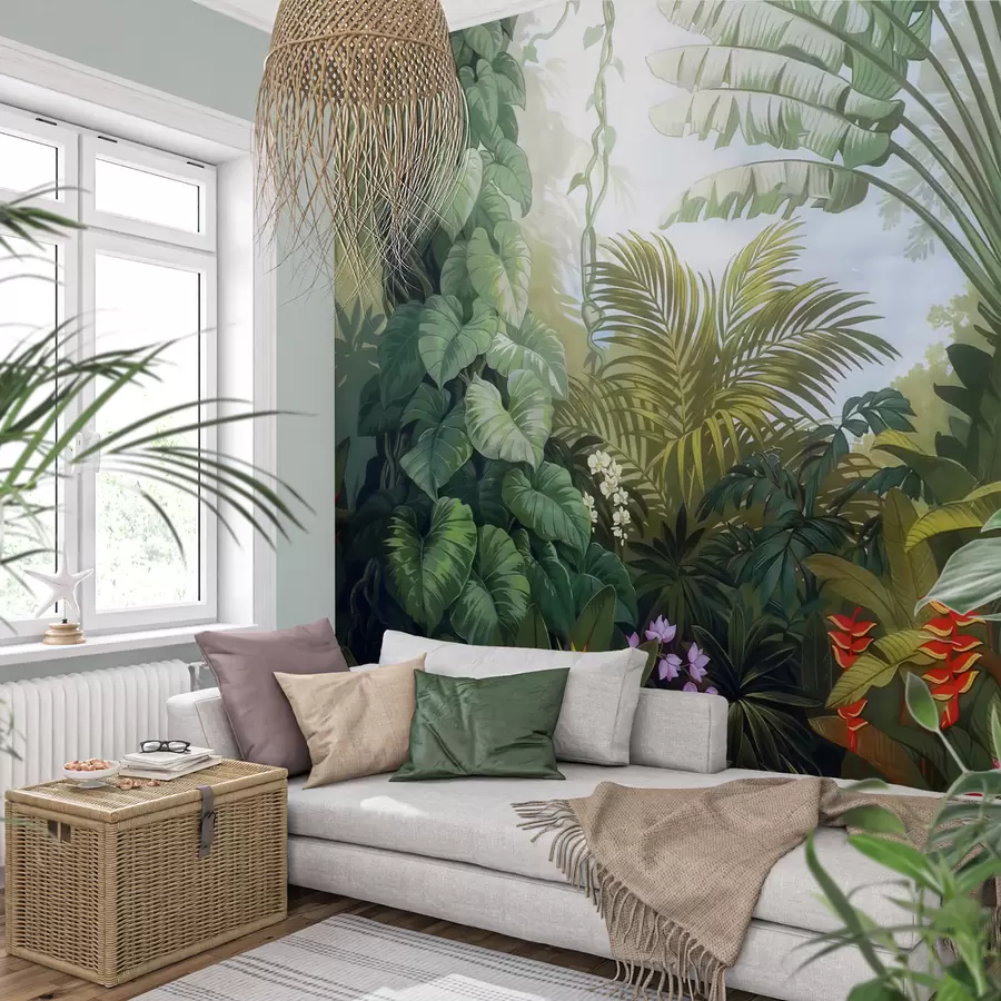 fototapet Pădure tropicală luminoasă u02708
