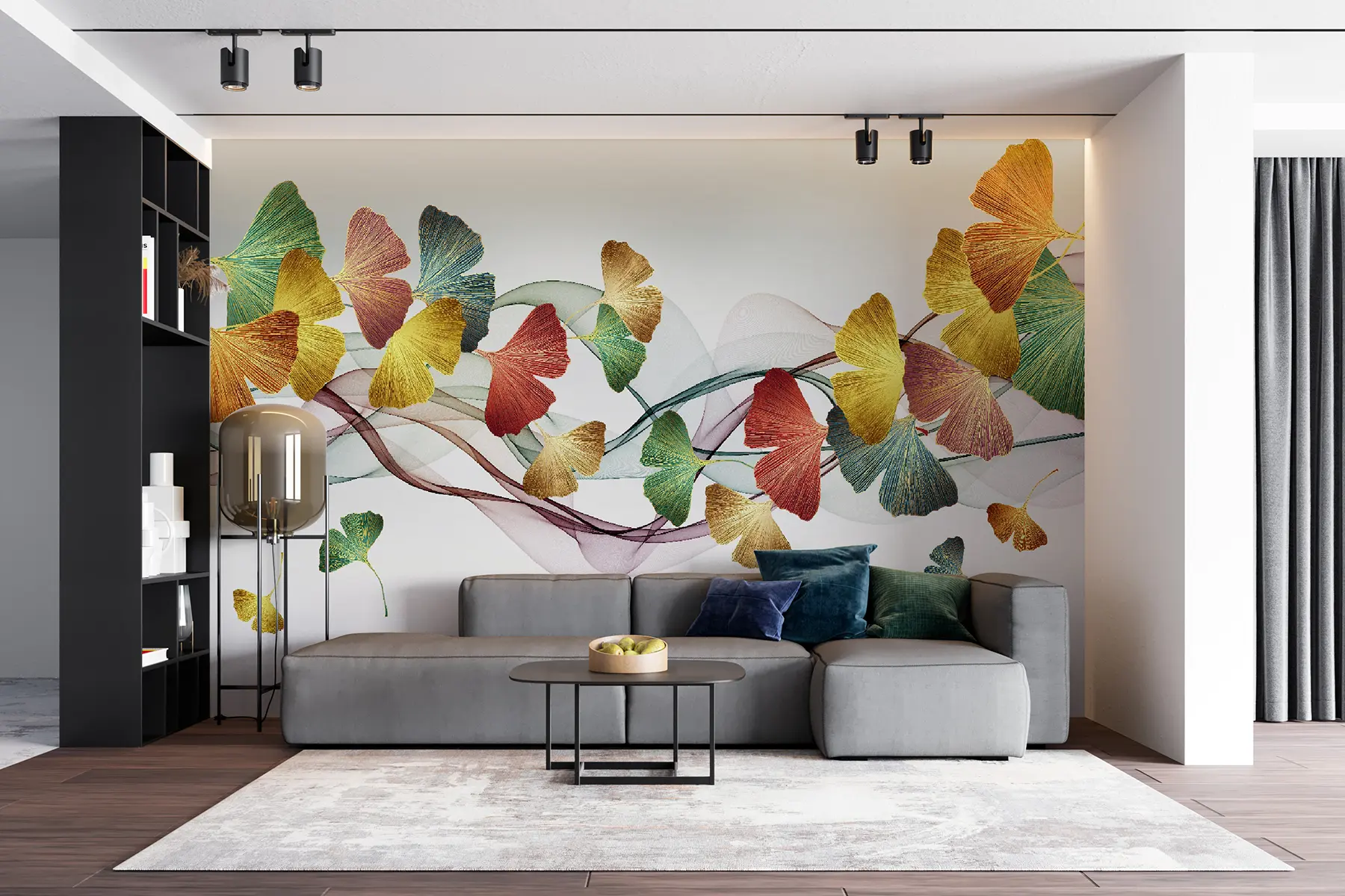 fototapet Frunză, botanică și ramură u06358