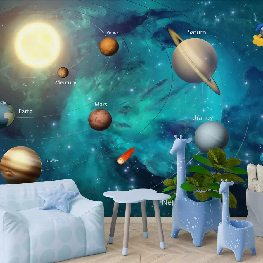 fototapet Sistem solar u09074