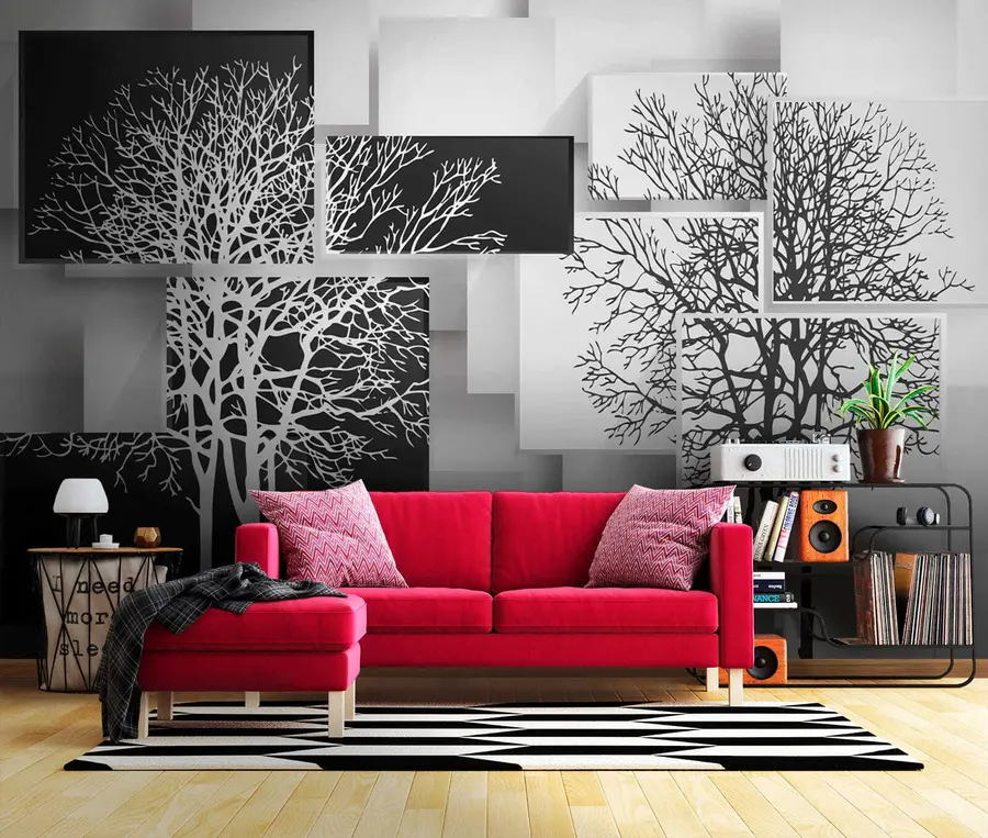 fototapet Copacul Yin Yan u09369