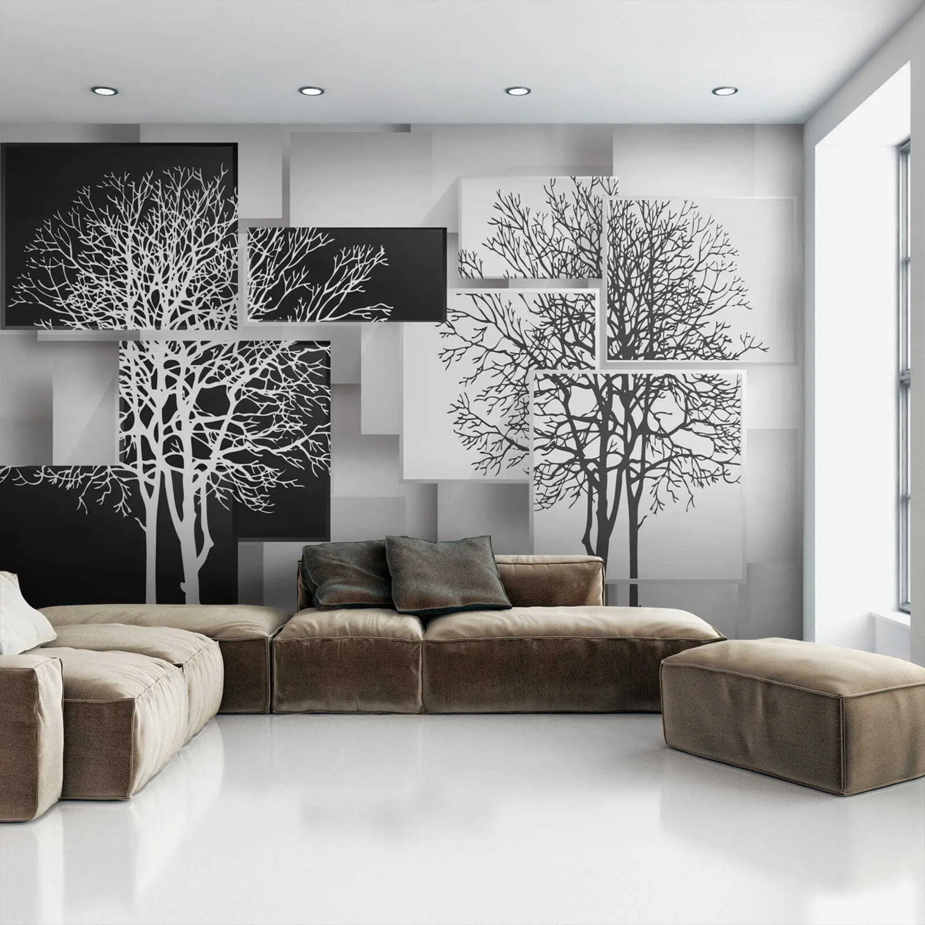 fototapet Copacul Yin Yan u09369