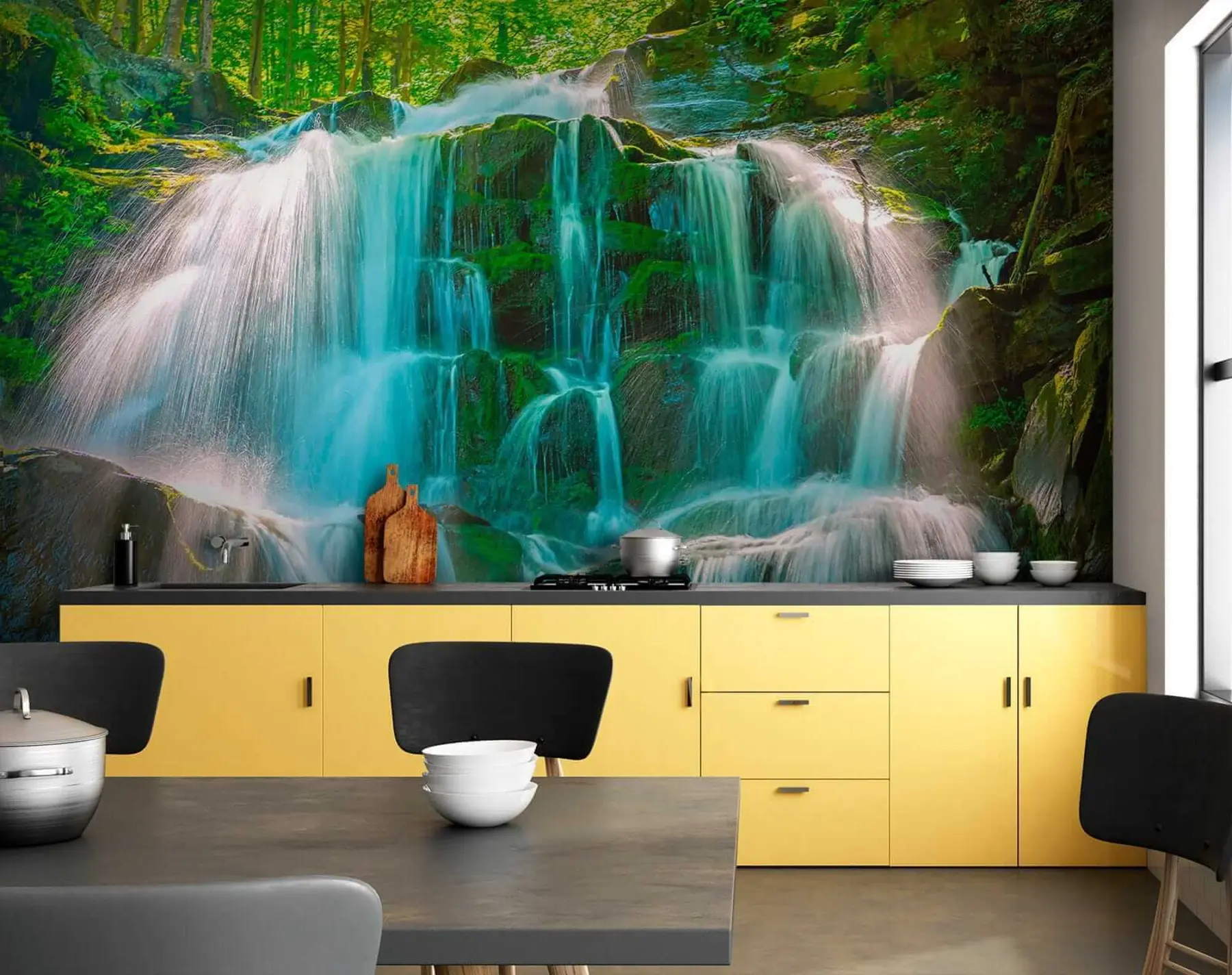 fototapet Cascada Azure u26143