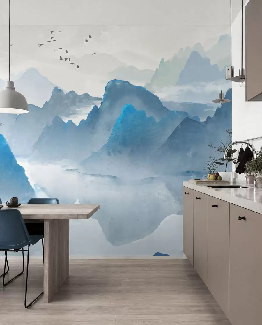fototapet Blue Mountains u32523