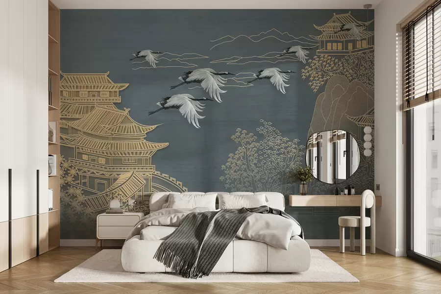 fototapet Desen în stil japonez u38720