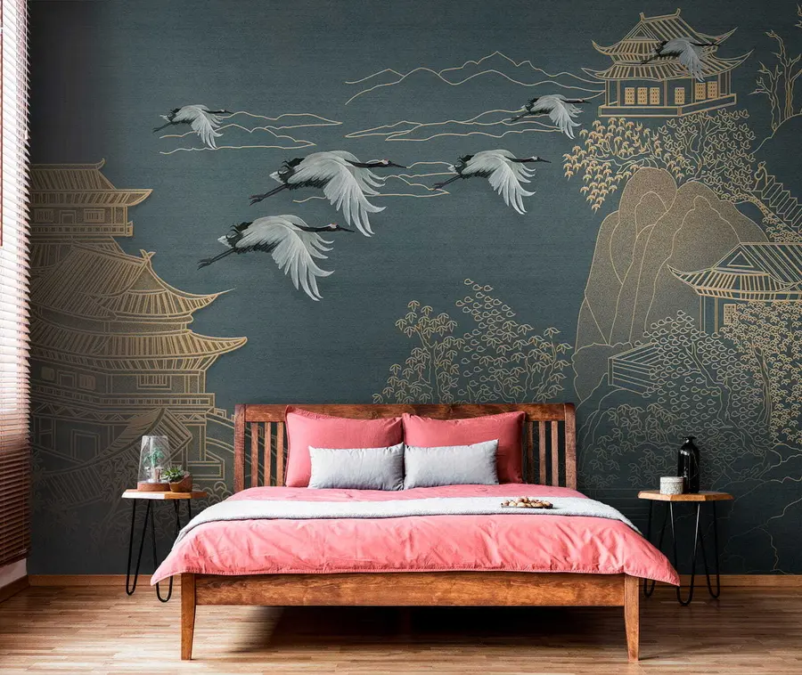 fototapet Desen în stil japonez u38720