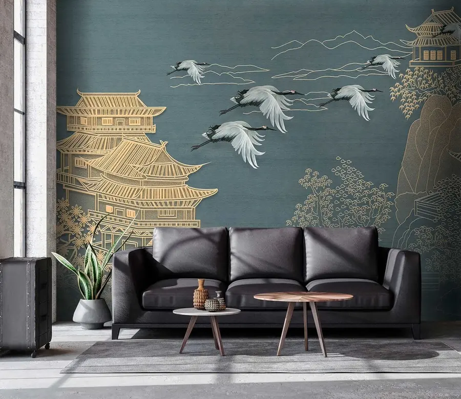 fototapet Desen în stil japonez u38720