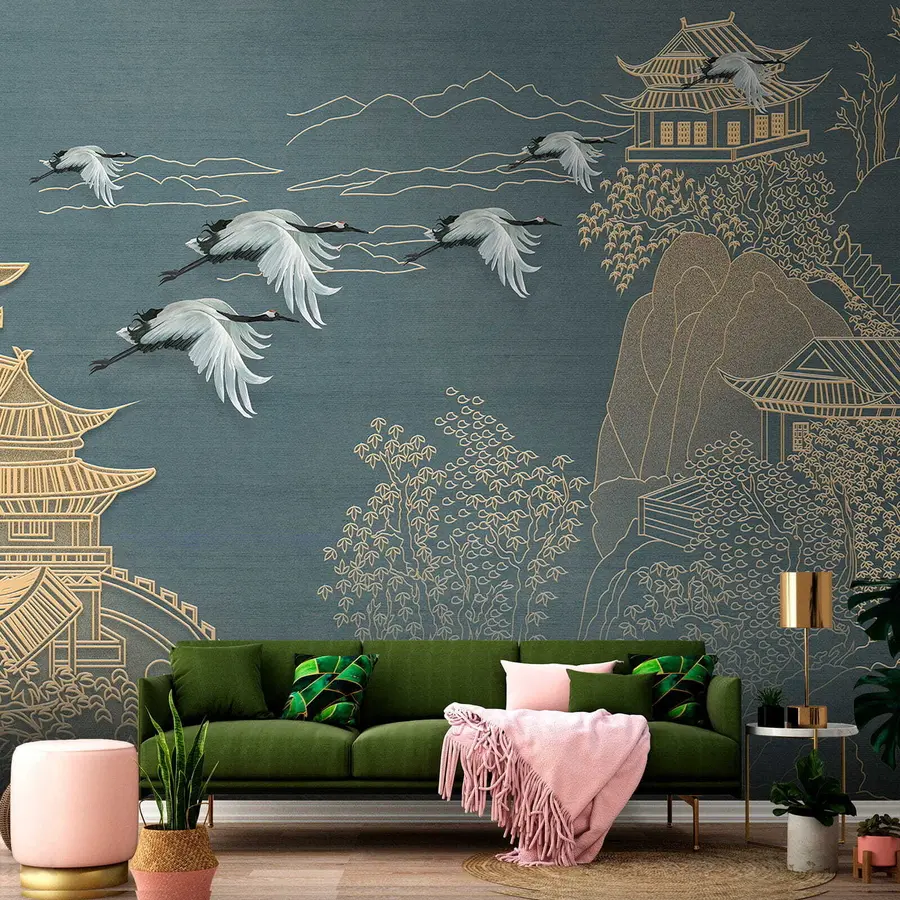fototapet Desen în stil japonez u38720