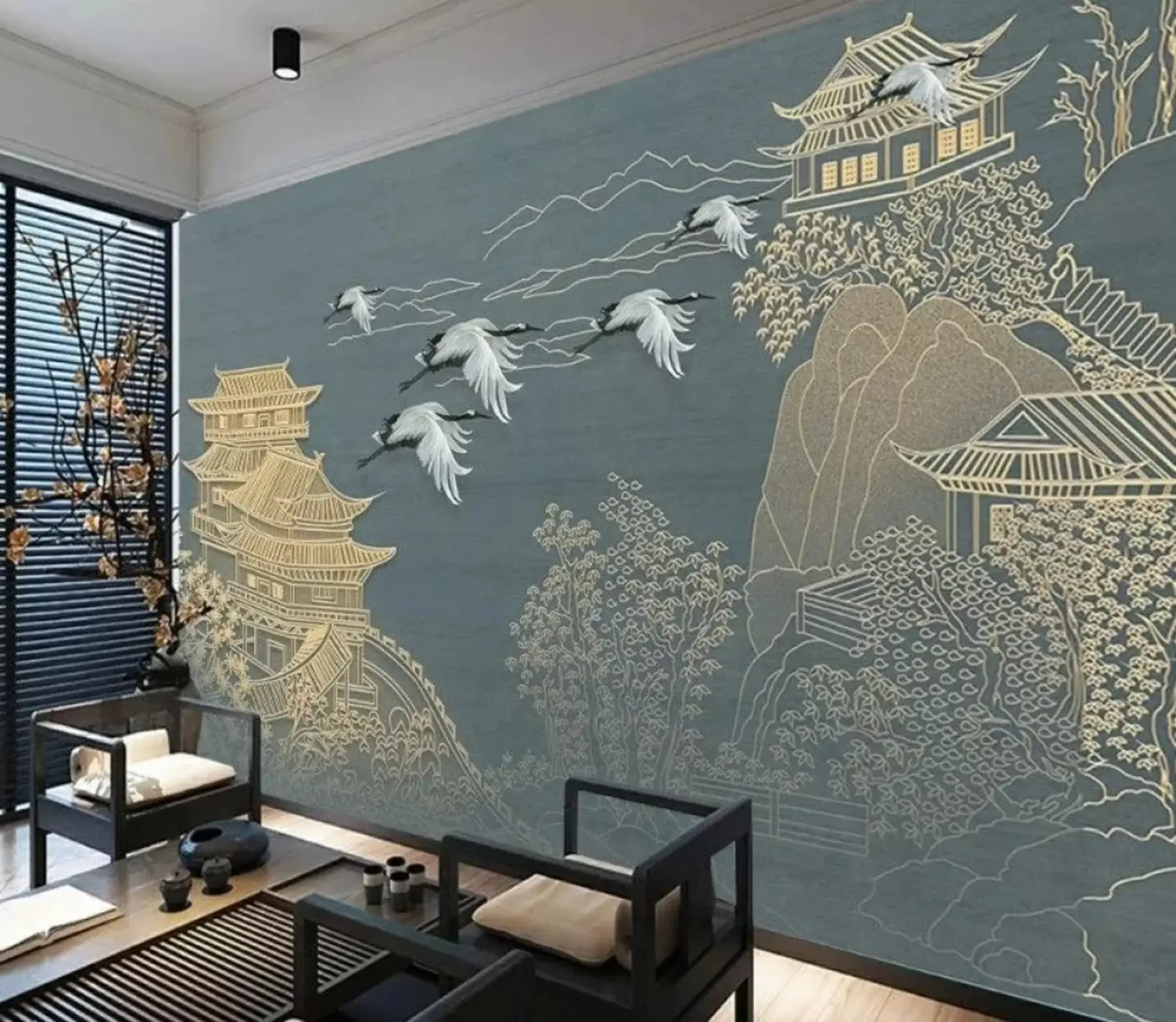 fototapet Desen în stil japonez u38720