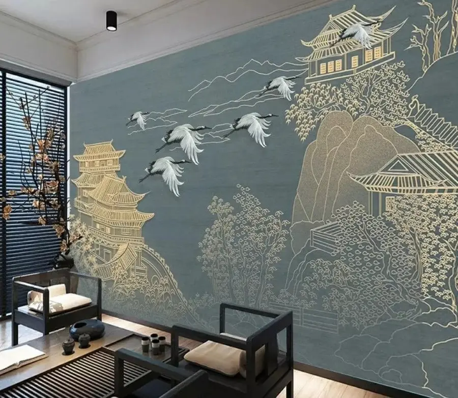 fototapet Desen în stil japonez u38720