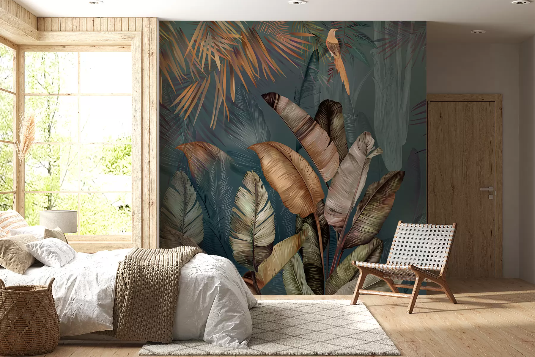 fototapet Jungla tropicală luminoasă u50468