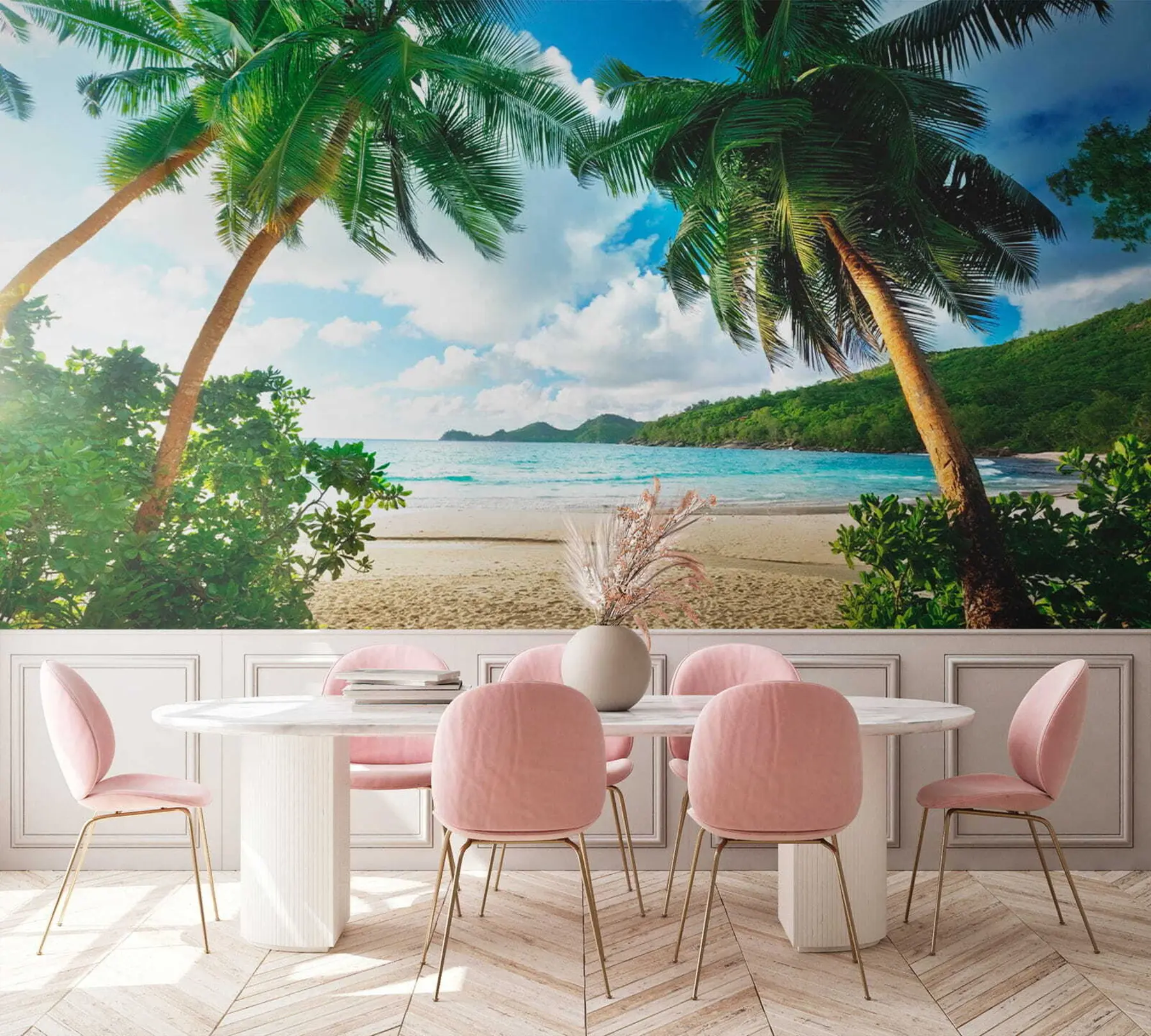 fototapet Nor, cer și plantă u53753