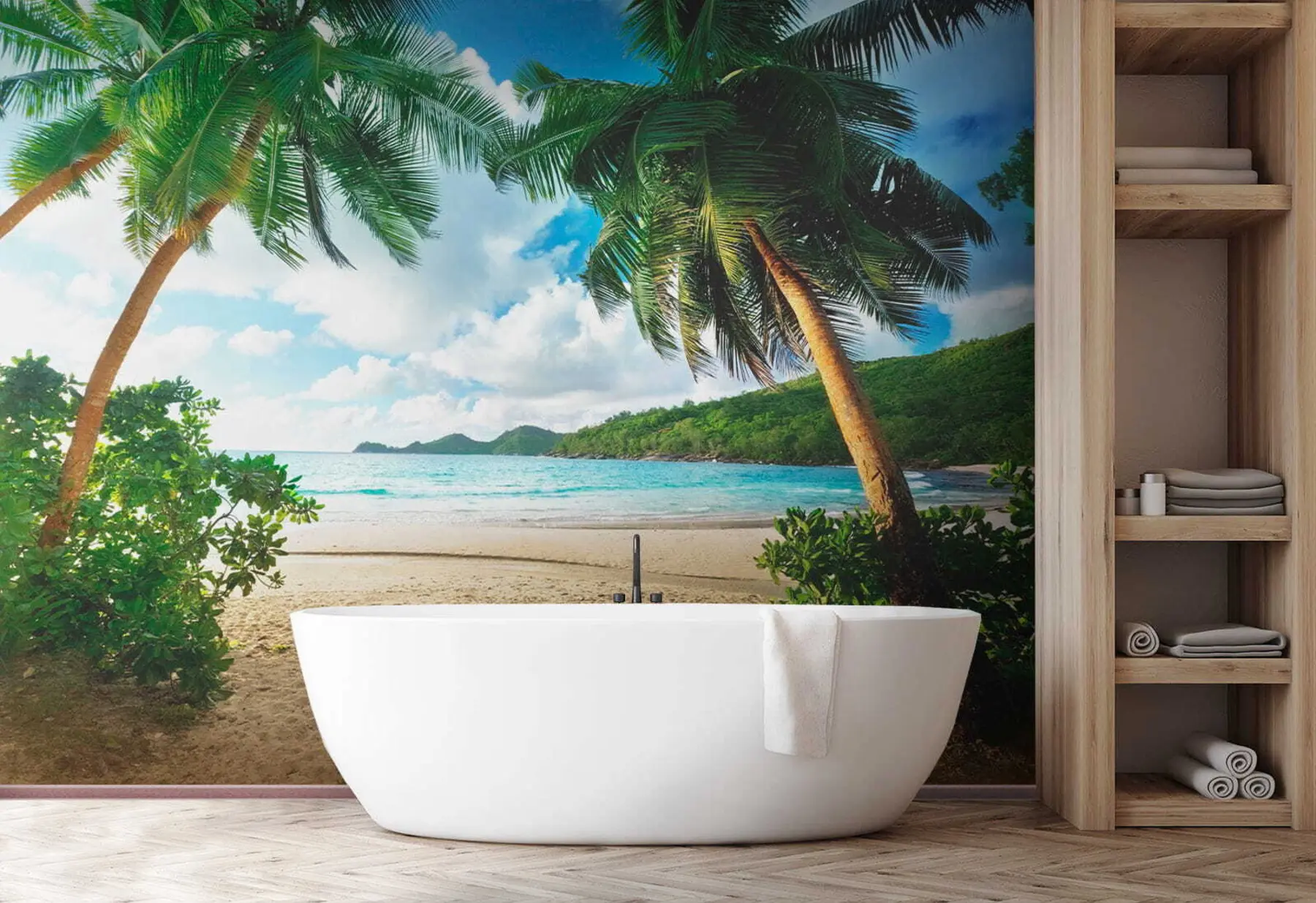 fototapet Nor, cer și plantă u53753