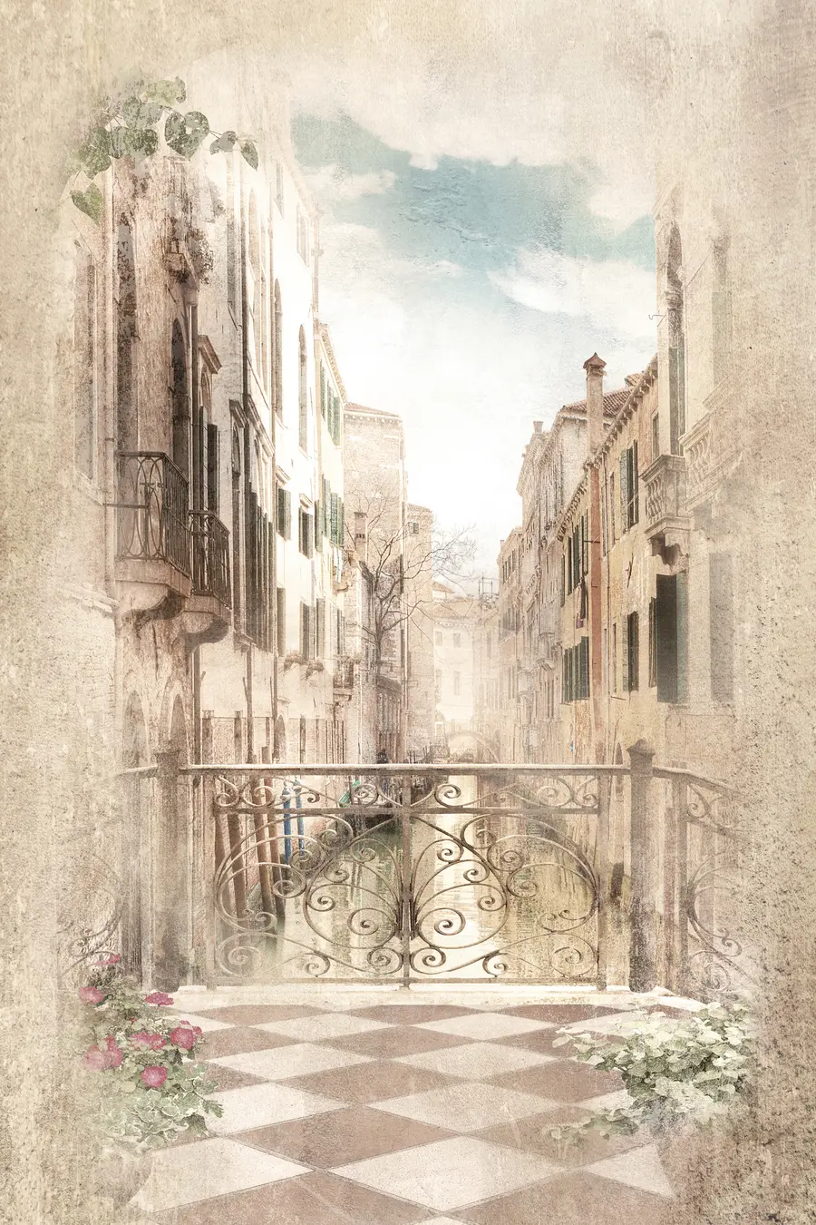 fototapet Nor, clădire și instalație u60320