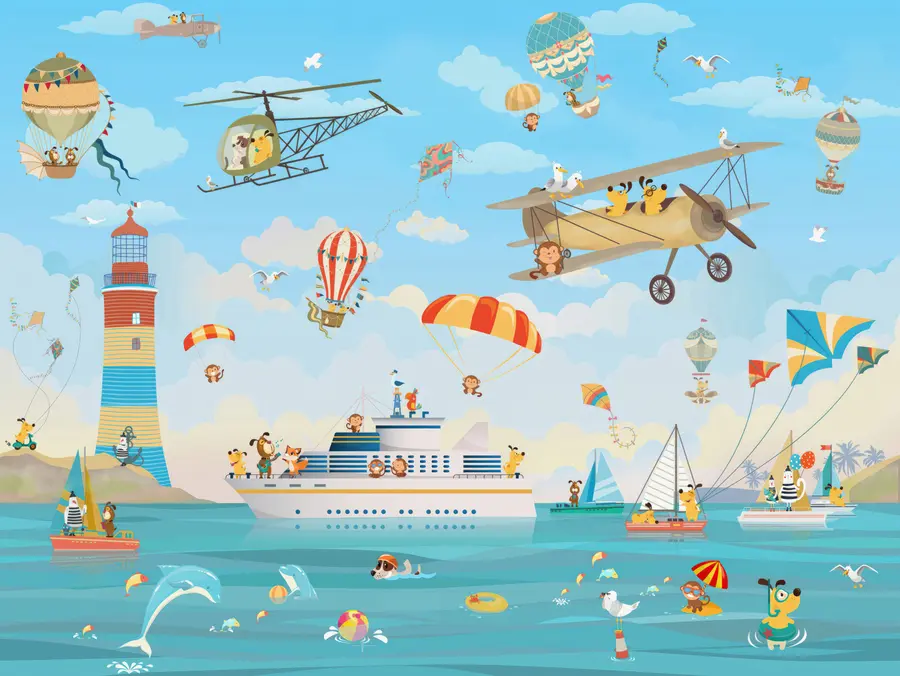 fototapet Apă, ambarcațiuni și vehicule u62422