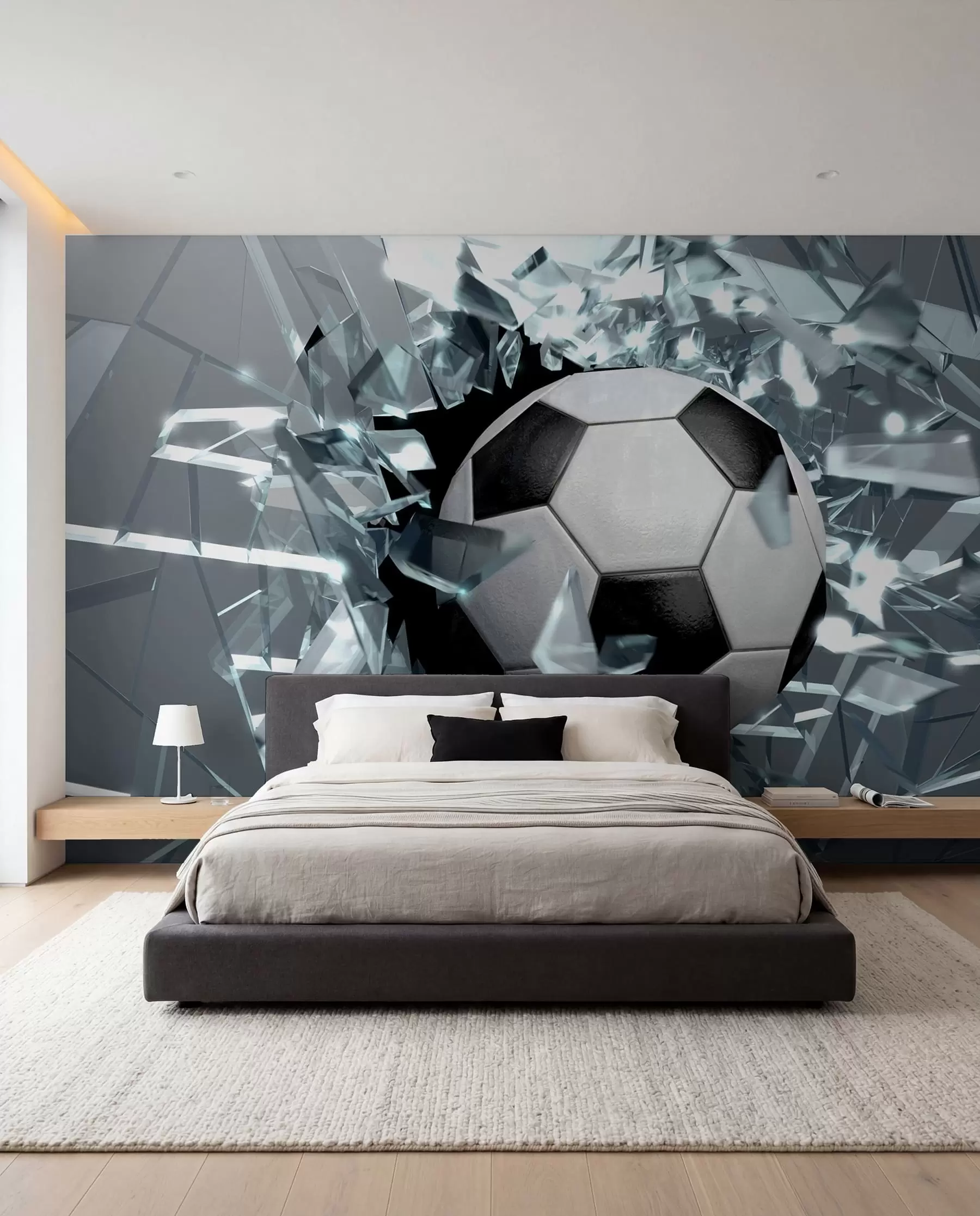 fototapet Fotbal, fotbal și minge u64581