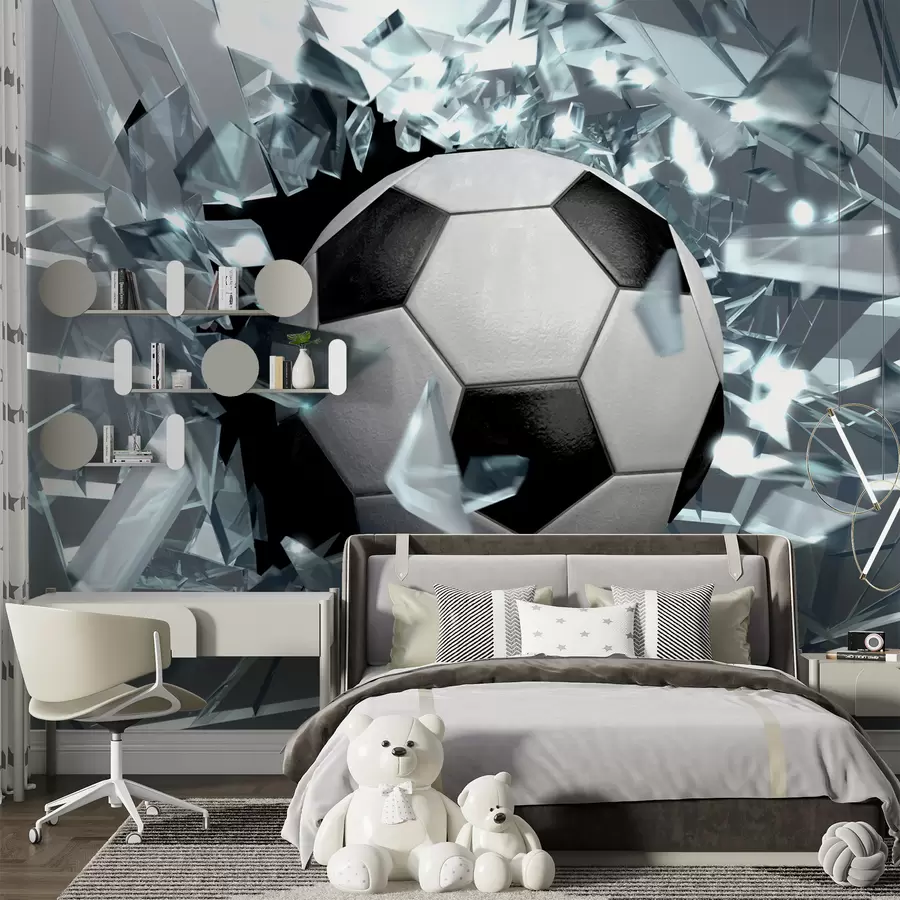 fototapet Fotbal, fotbal și minge u64581