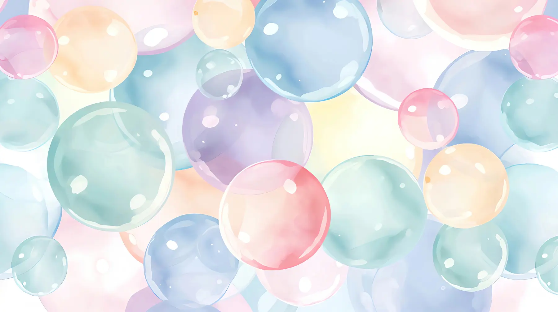 fototapet Bule în culori pastelate u99730