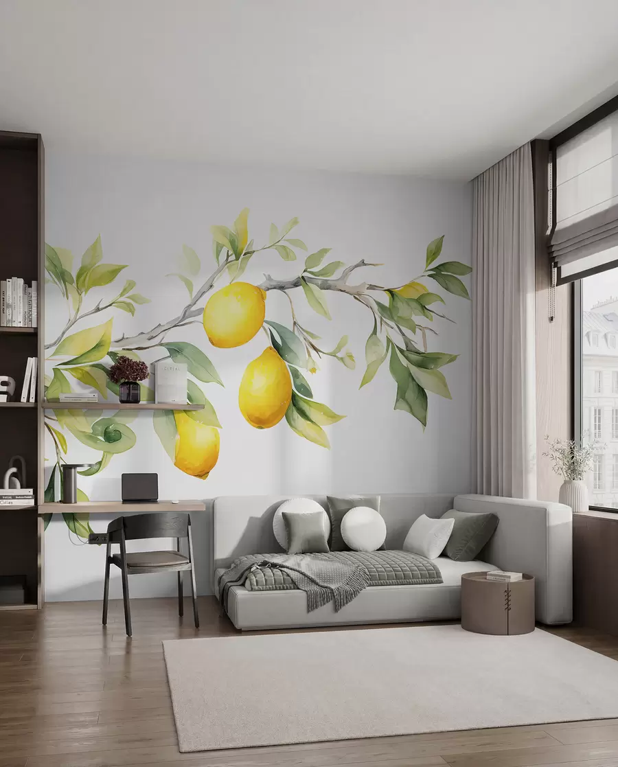 fototapet Lămâi pe ramură w08096