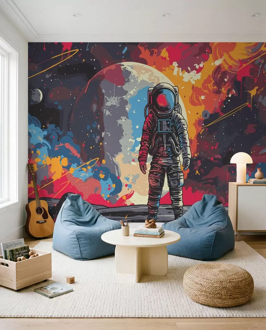 fototapet Astronaut w08201