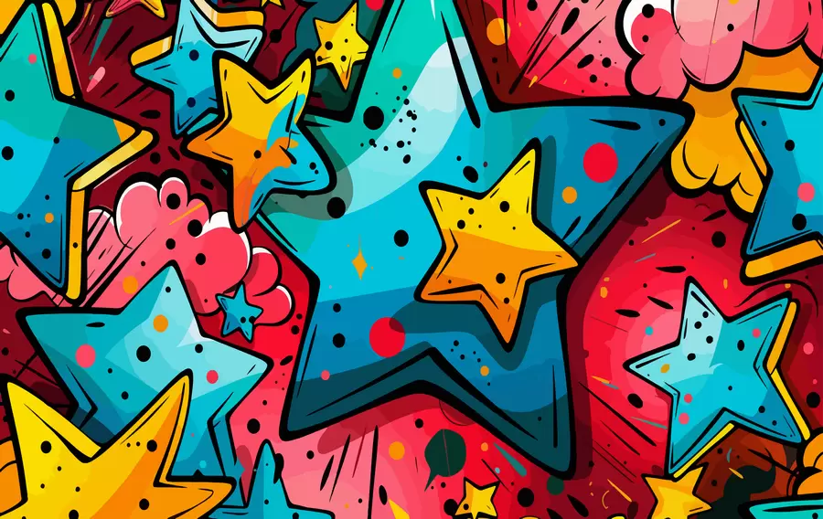 fototapet Graffiti w01063