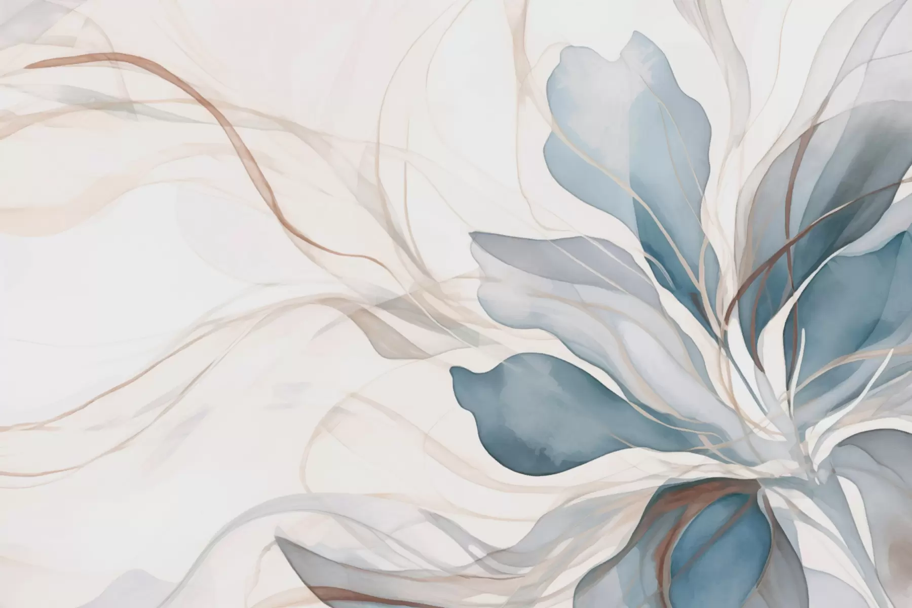 fototapet Floare mare delicată w01718