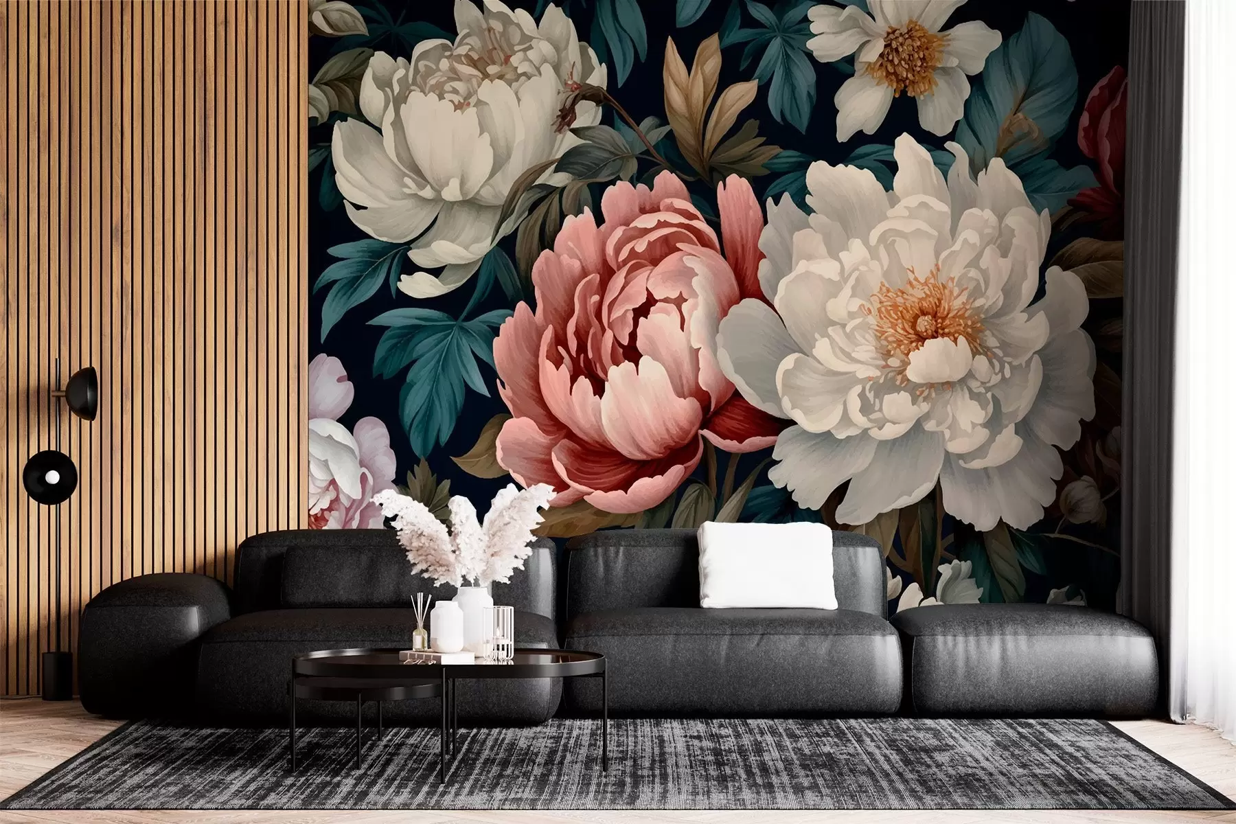 fototapet Peonii w01845