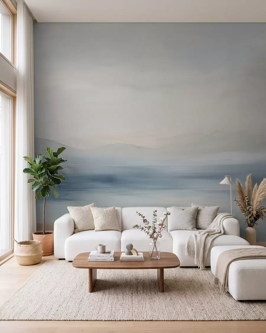 fototapet Minimalist peisaj de mare w02409