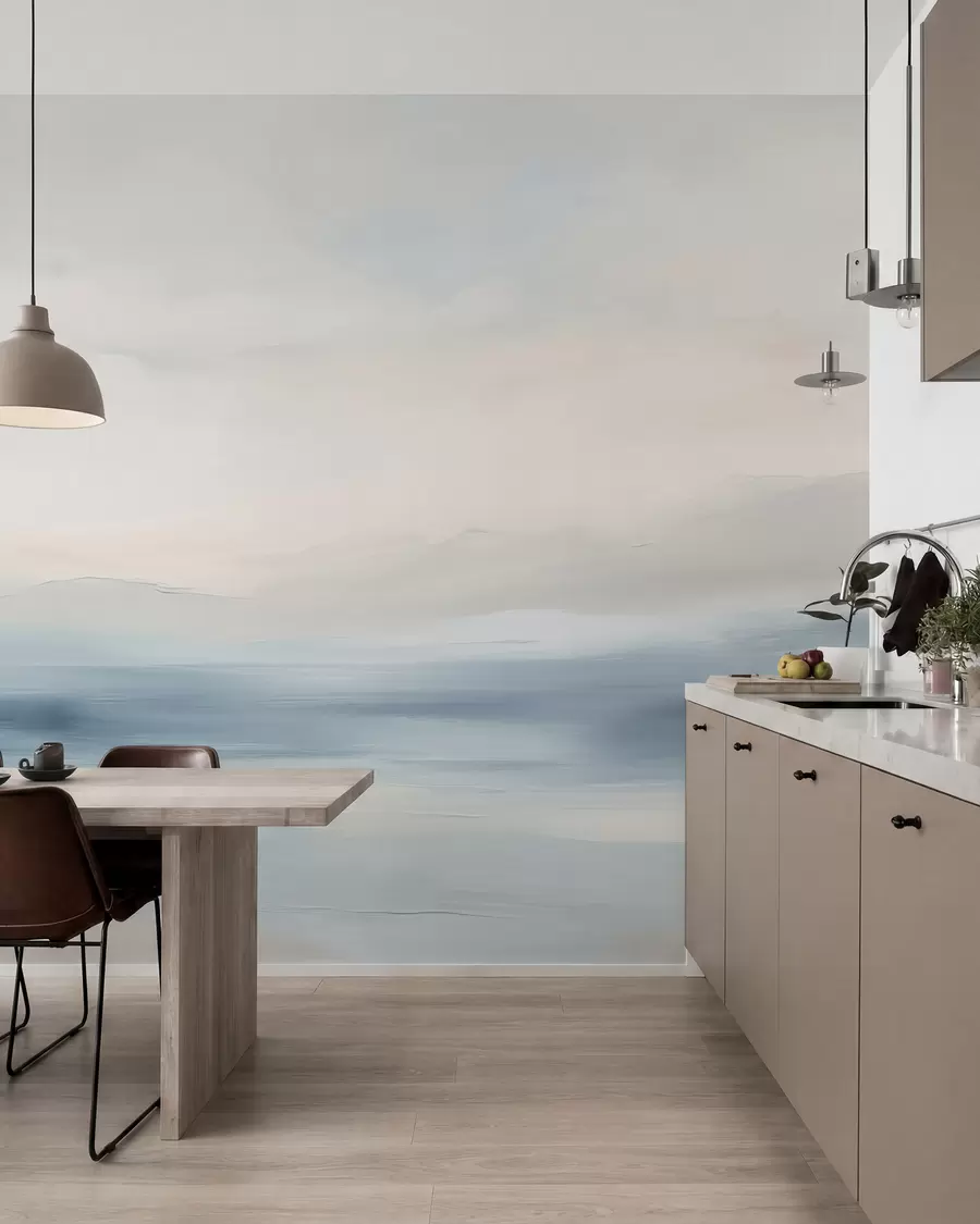 fototapet Minimalist peisaj de mare w02409