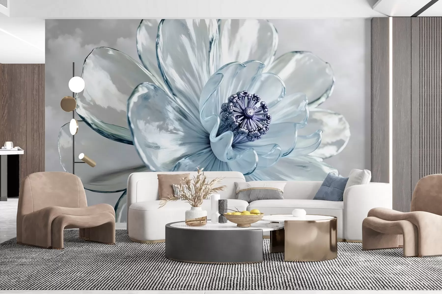 fototapet Floare maiestuoasă transparentă w02677v1