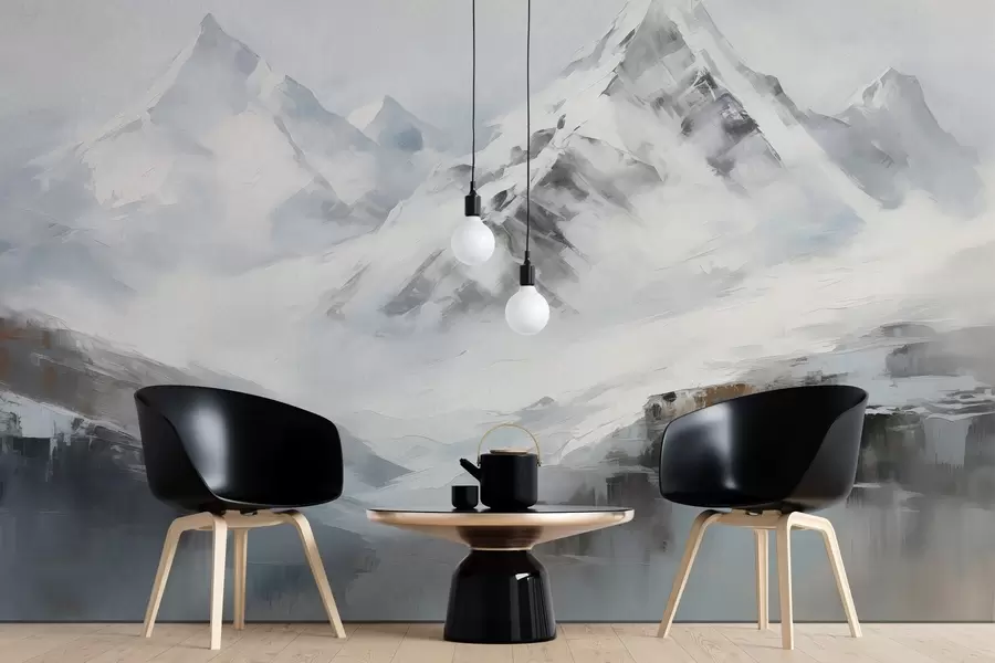 fototapet Munți stilizați w02681