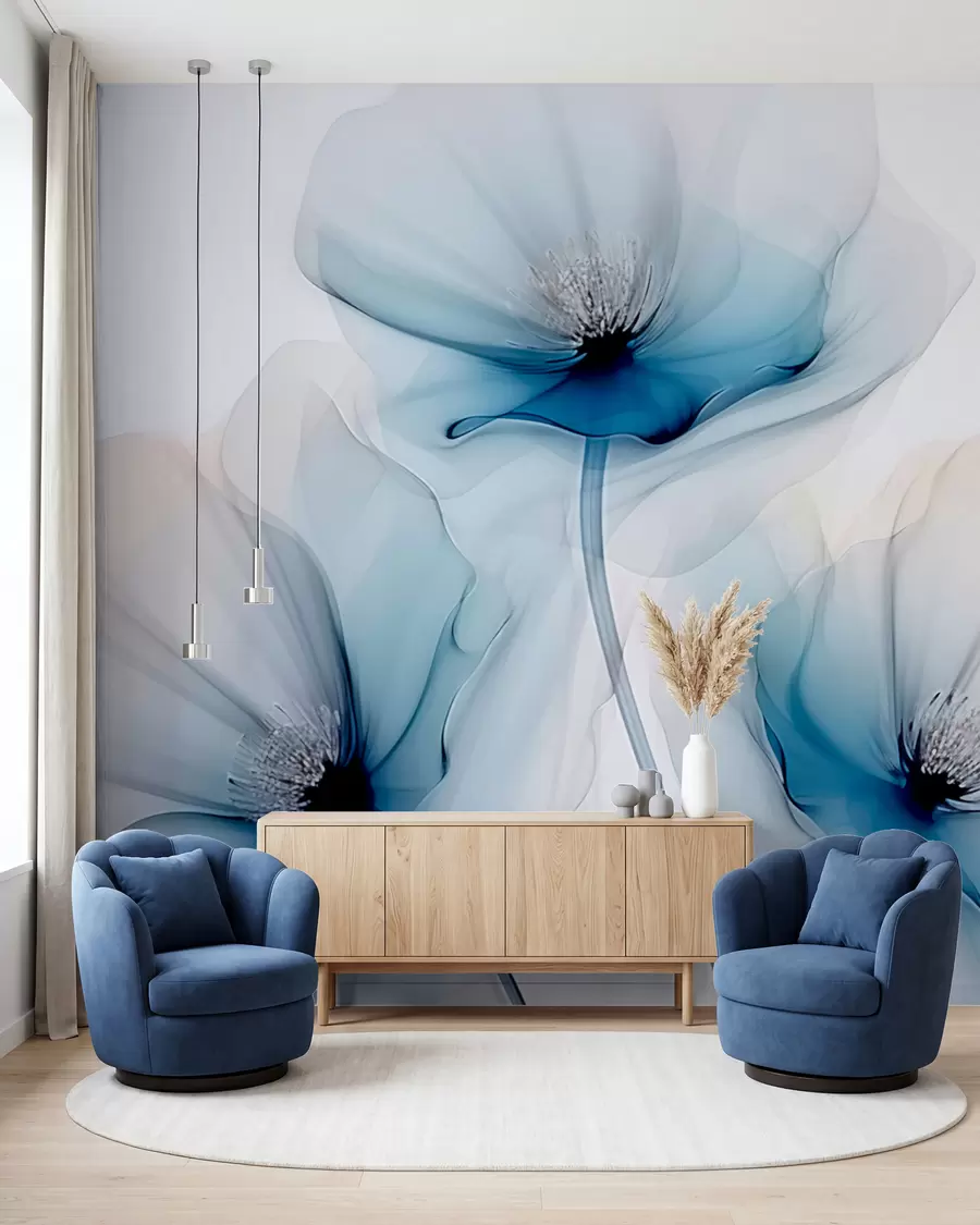 fototapet Flori transparente w02696