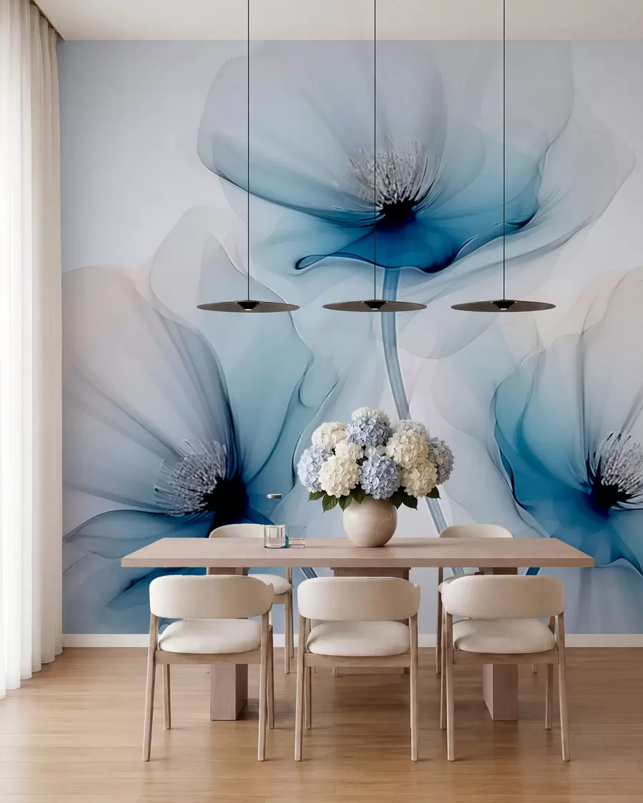 fototapet Flori transparente w02696