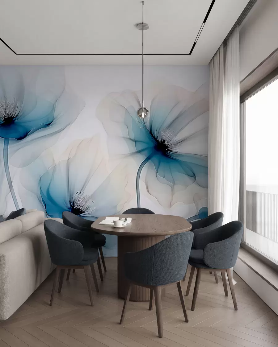 fototapet Flori transparente w02696