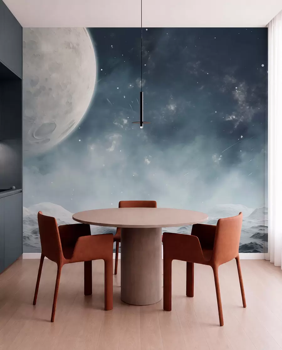 fototapet Peisaj lunar abstract w02797
