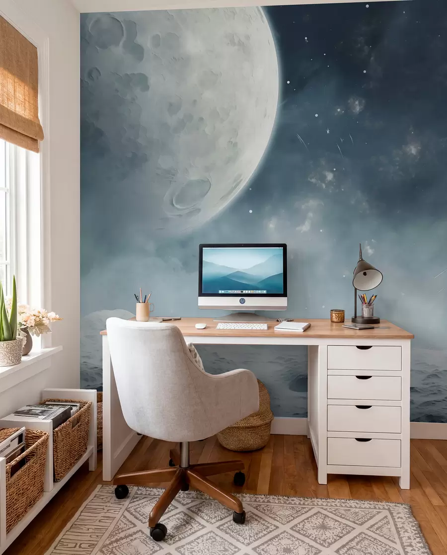 fototapet Peisaj lunar abstract w02797