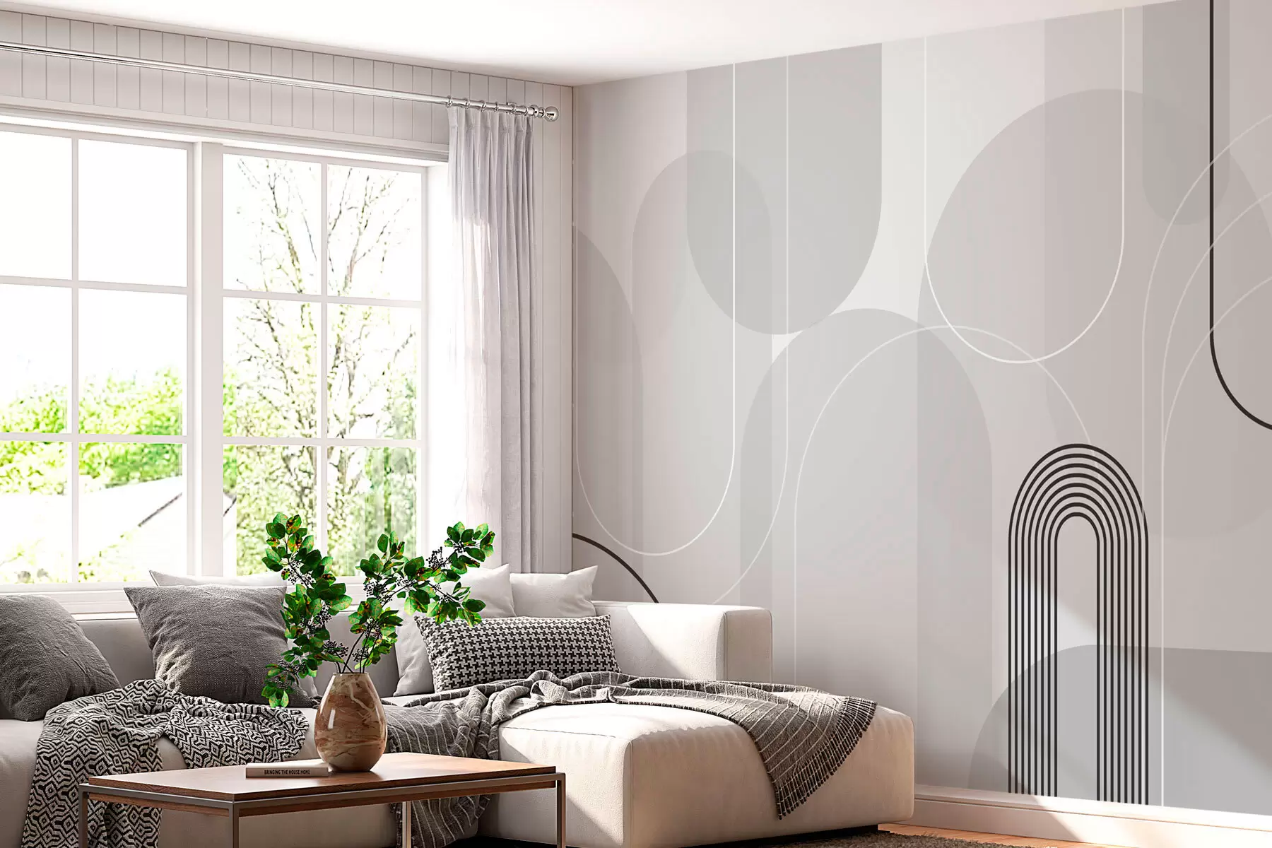 fototapet Arce minimaliste elegante w02826v1