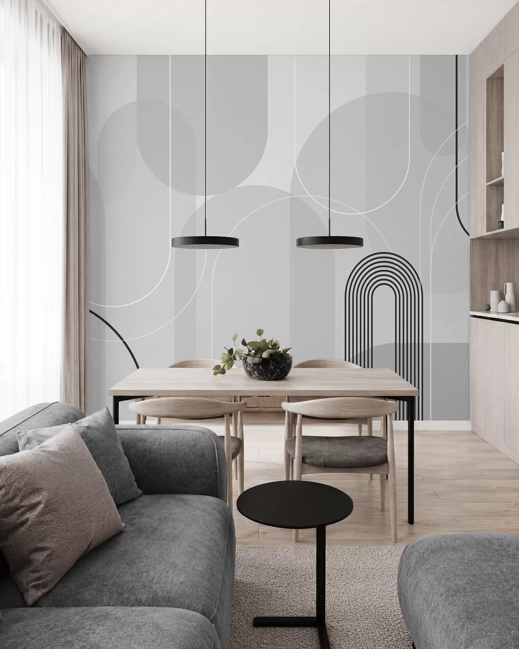 fototapet Arce minimaliste elegante w02826v1