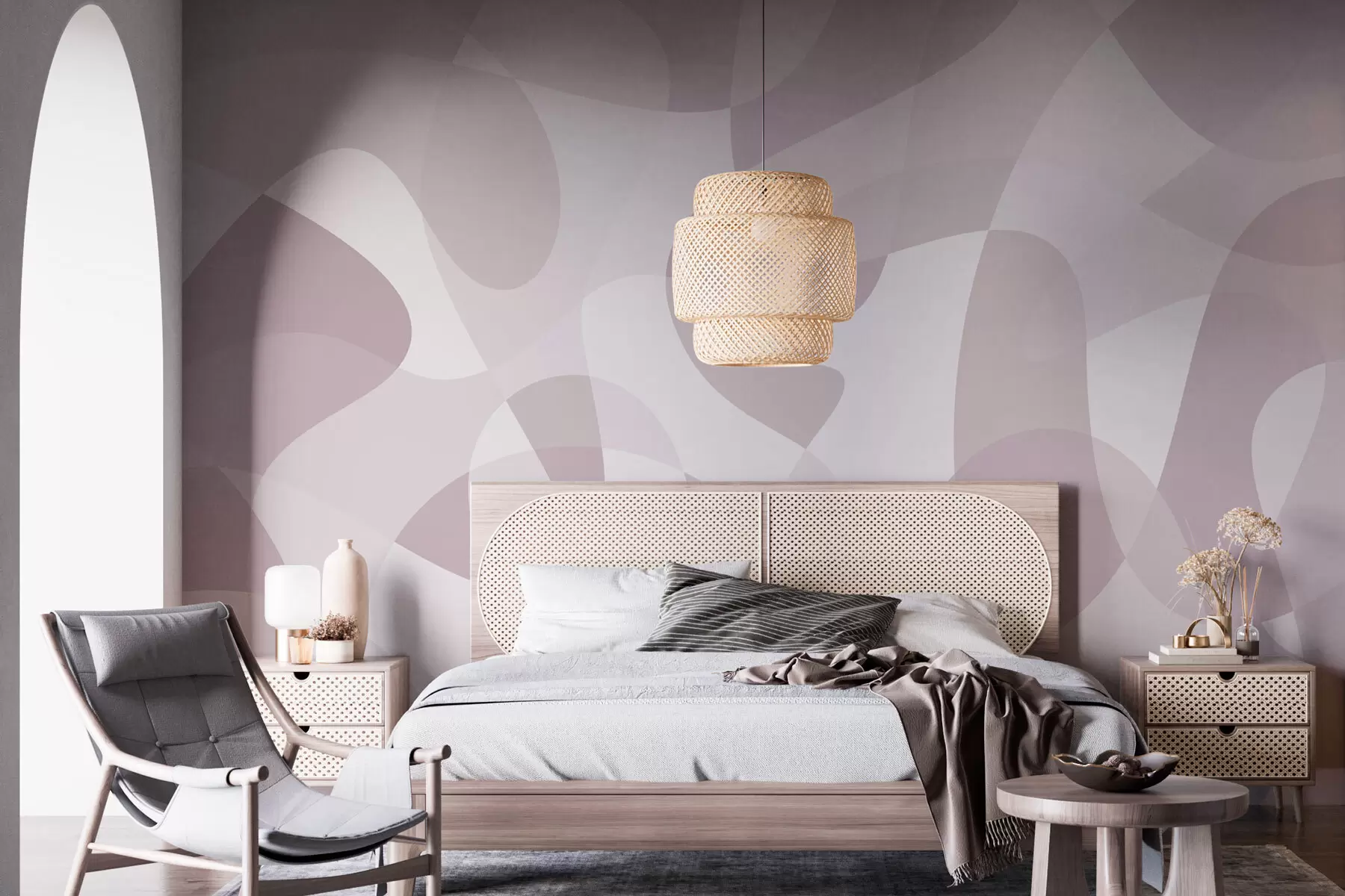 fototapet Tendința geometriei abstracte w02932v4