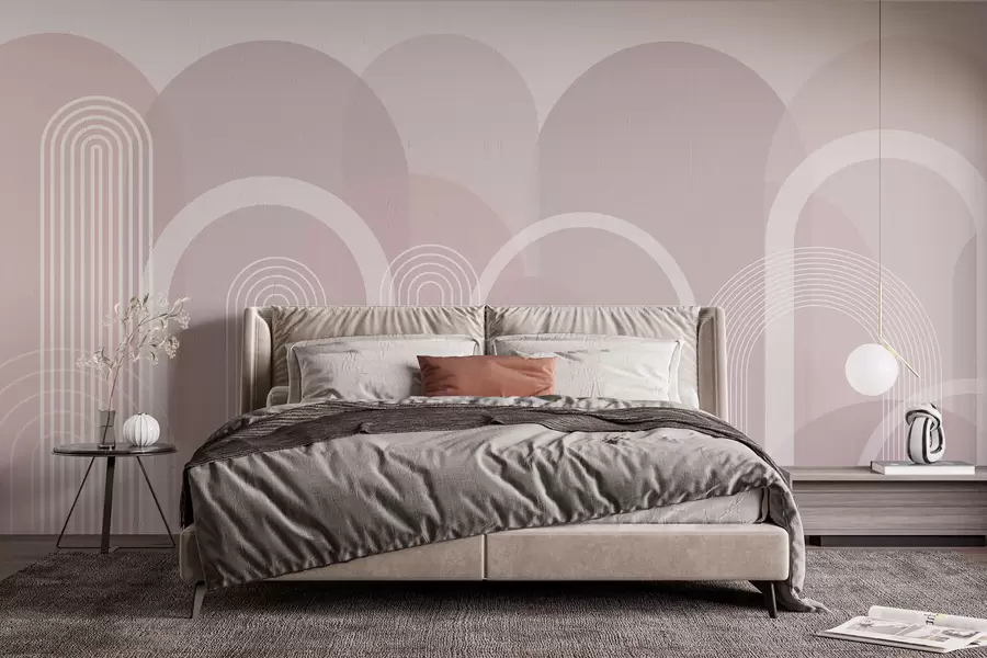 fototapet Arcuri geometrice boho w02935