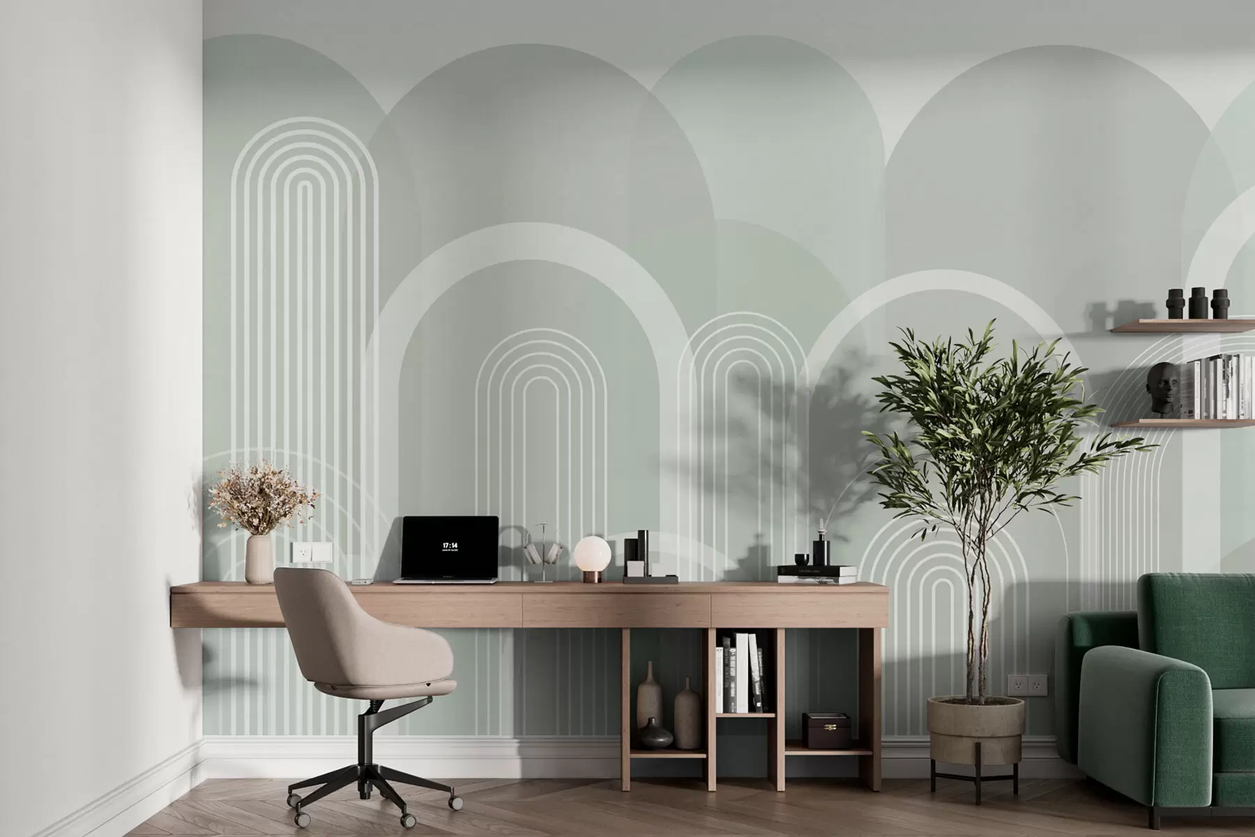 fototapet Arcuri geometrice boho w02935v3