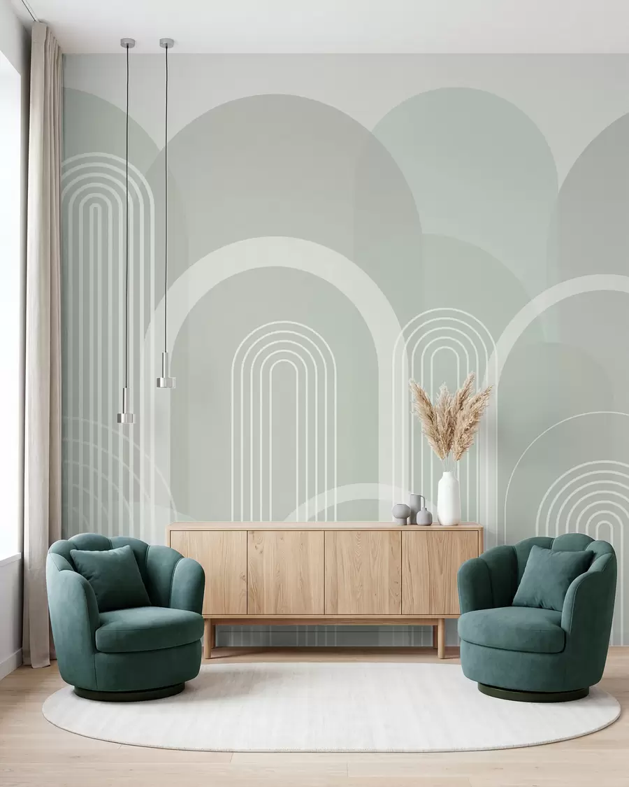 fototapet Arcuri geometrice boho w02935v3