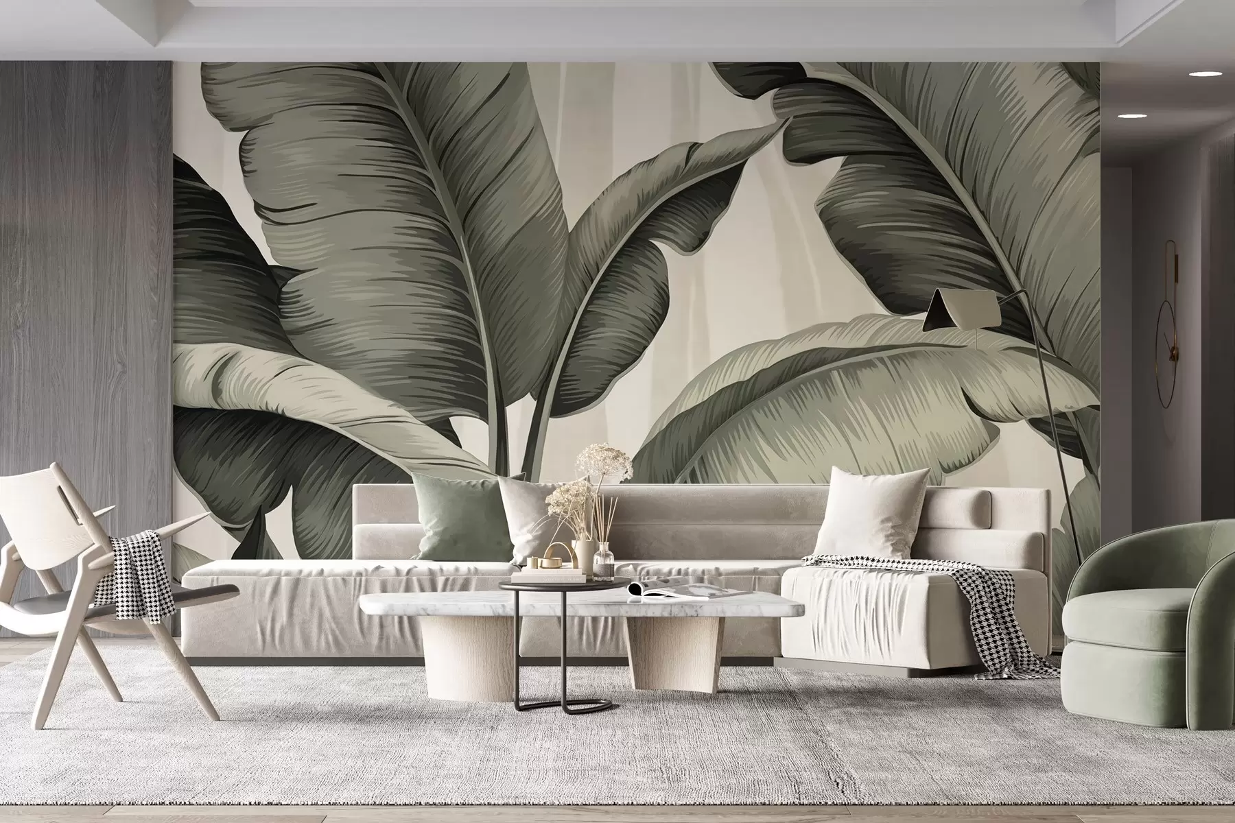 fototapet Frunze tropicale w02984