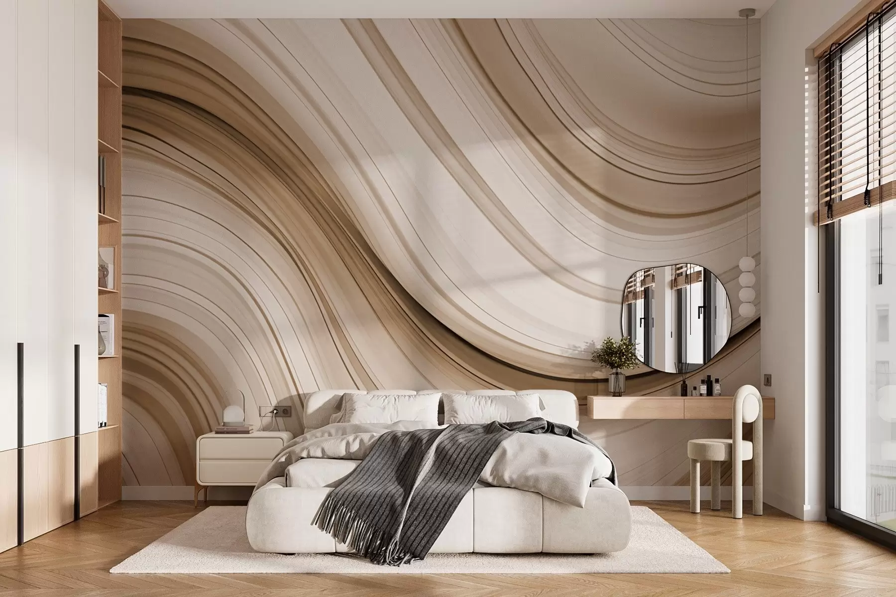 fototapet Val abstract w02899