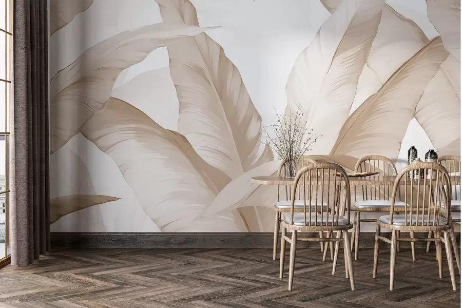 fototapet Frunze de bananier w02999v2