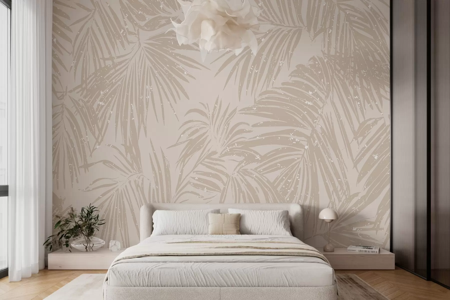 fototapet Model tropical abstract w03048