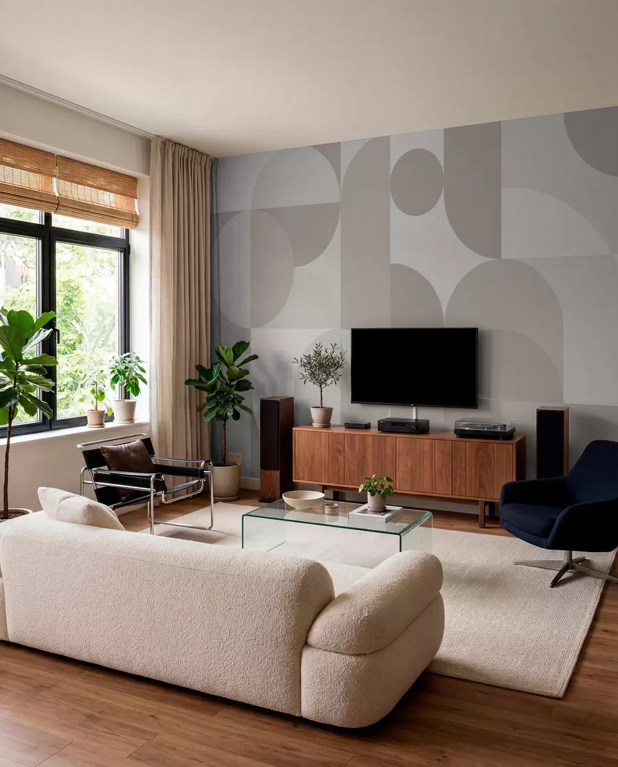 fototapet Tendință geometrică elegantă w03058