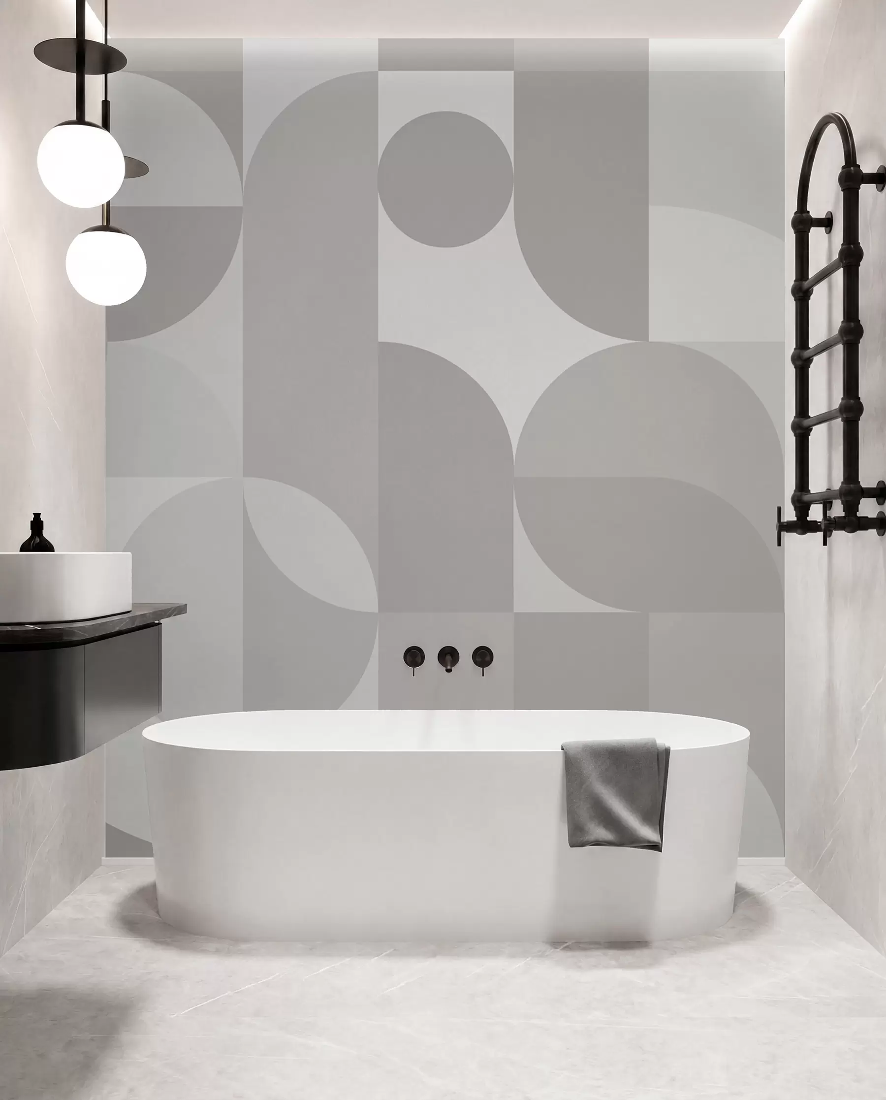 fototapet Tendință geometrică elegantă w03058v1